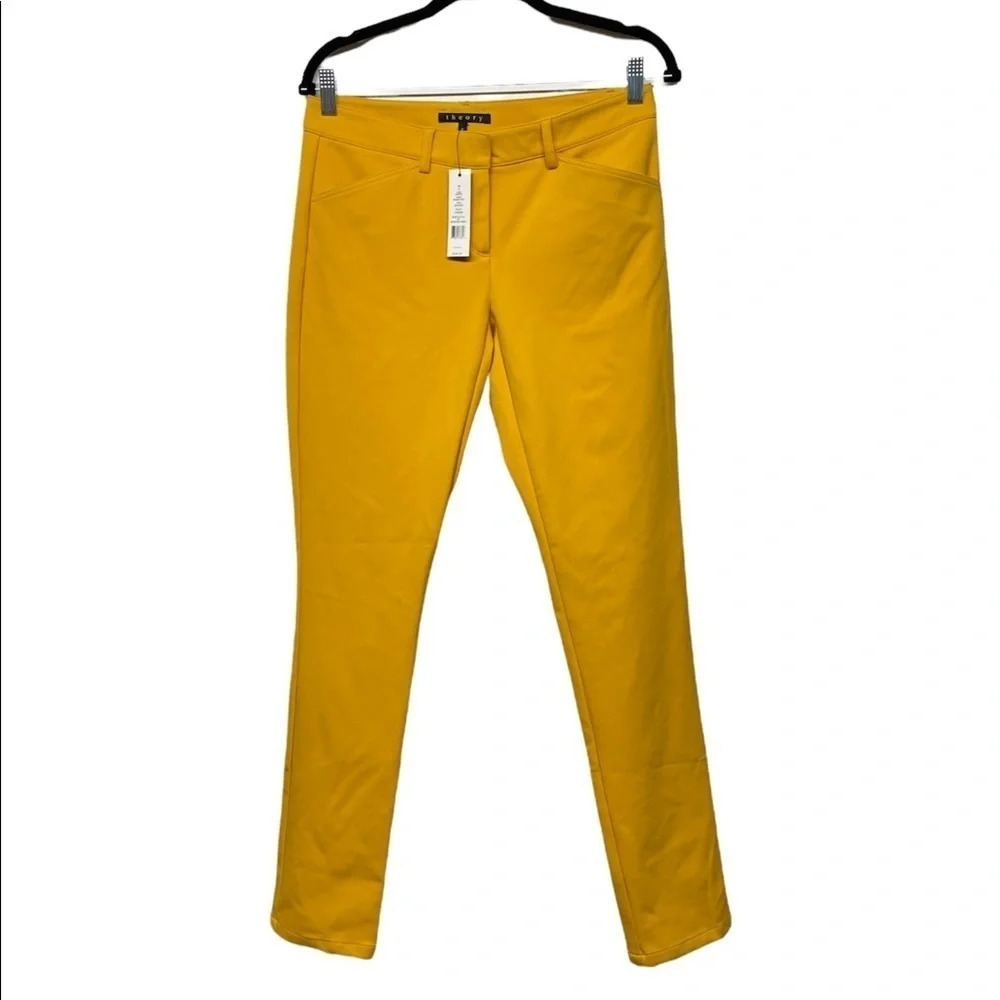 NWT Theory Dantey Mandatory Pants in Saffton size 6